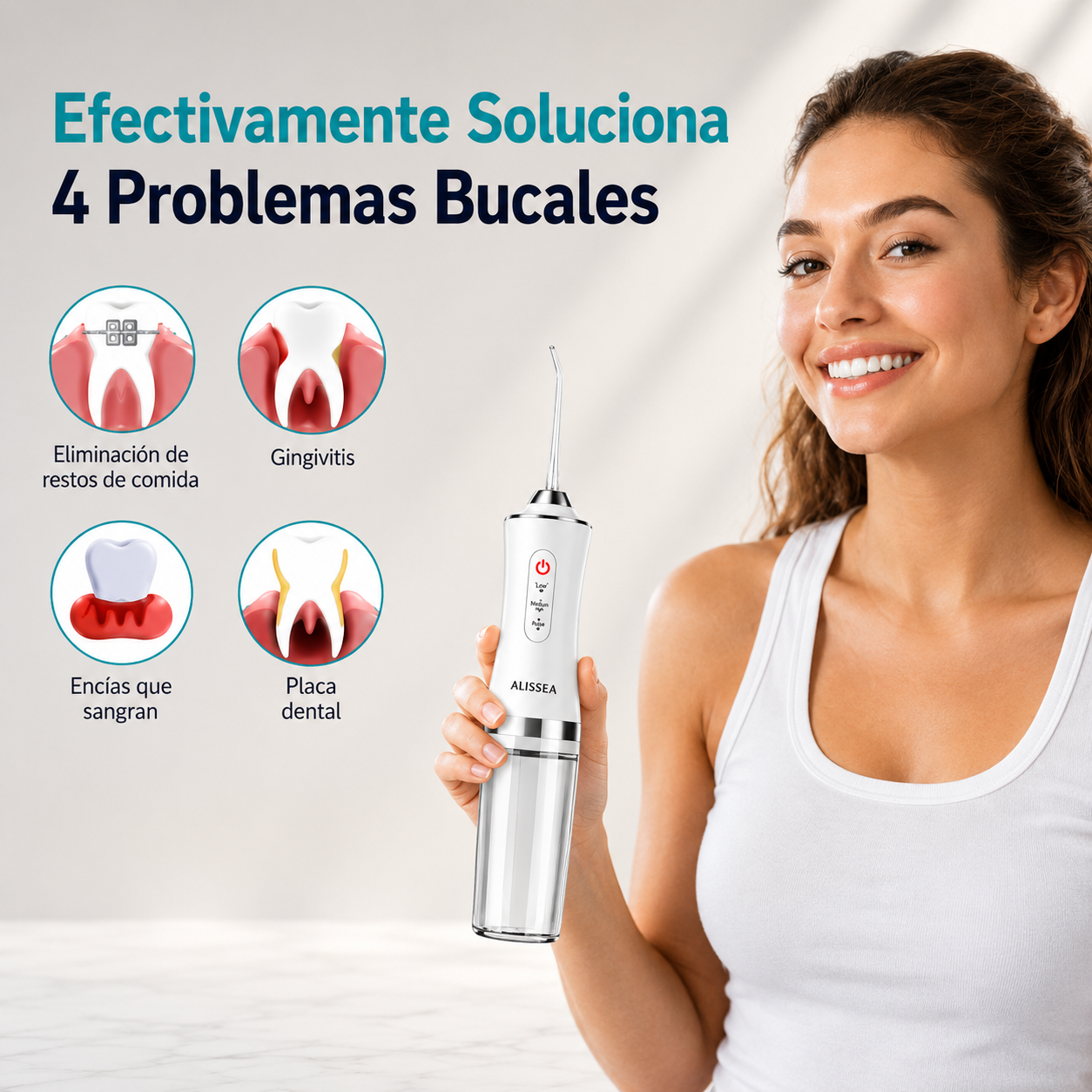 Irrigador Bucal para Brackets — Limpieza Profunda en Casa